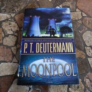 First Edition Hardcover Novel The Moonpool By P.T. Deutermann